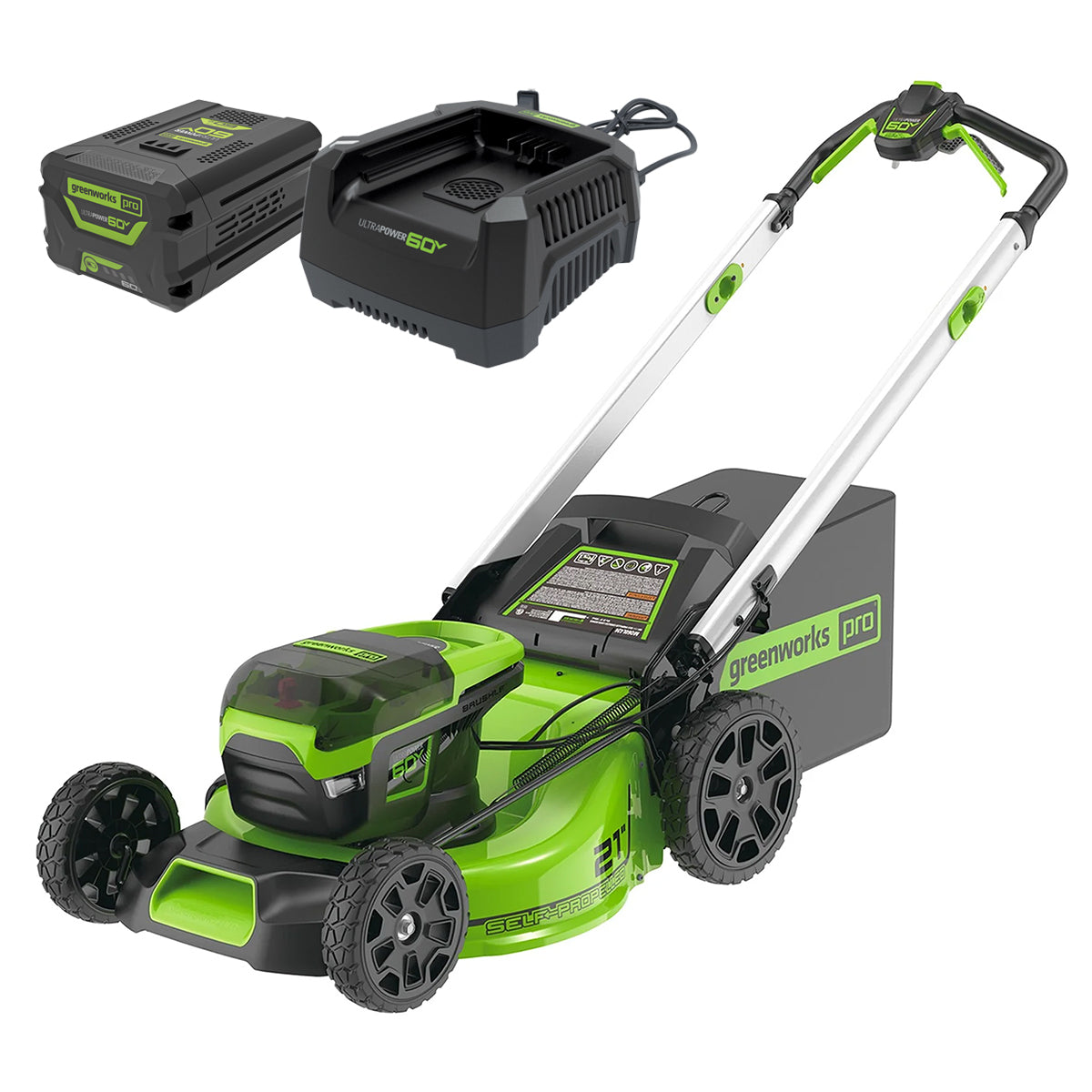 Greenworks 60V Self-Propelled Lawn Mower 51cm