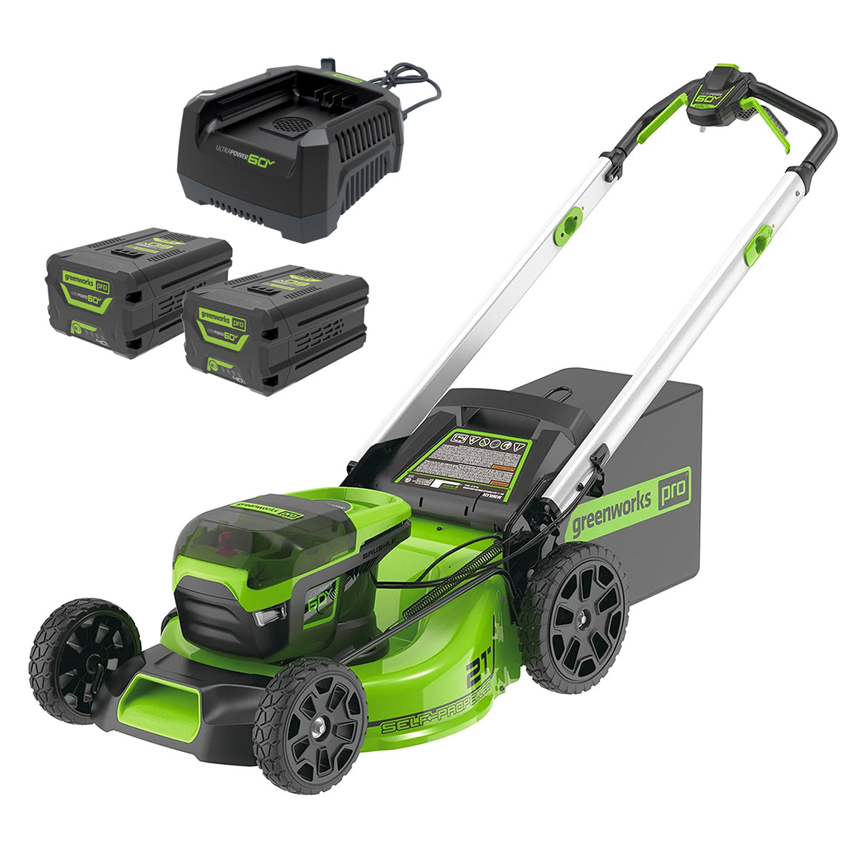 Greenworks 60V Self-Propelled Lawn Mower 51cm