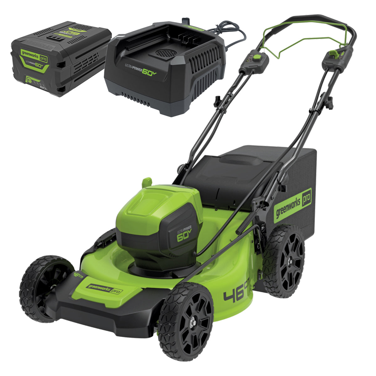 Greenworks 60V Self-Propelled Lawn Mower 46cm