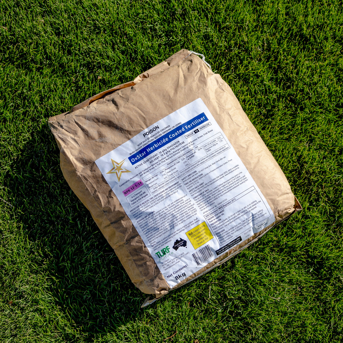 OxStar Lawn Fertiliser & Weed Preventer
