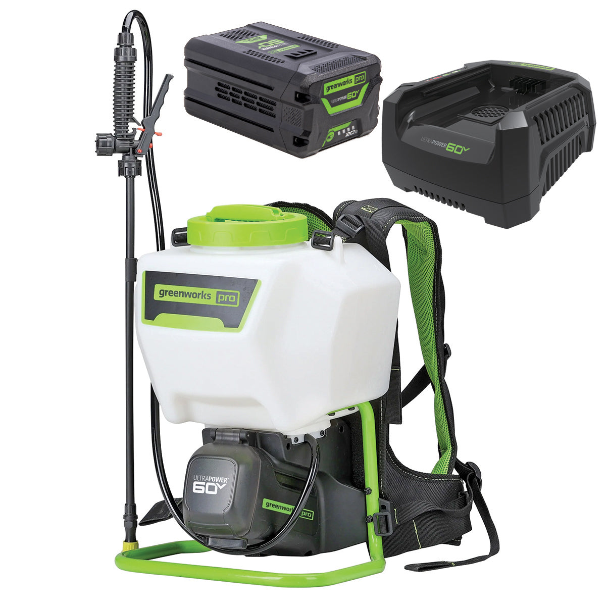 Greenworks 60V Backpack Pressure Sprayer