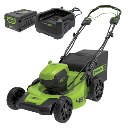Greenworks 60V Self-Propelled Lawn Mower 46cm
