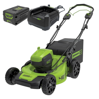 Greenworks 60V Self-Propelled Lawn Mower 46cm