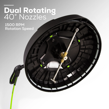 Greenworks 60V 15” Rotating Surface Cleaner