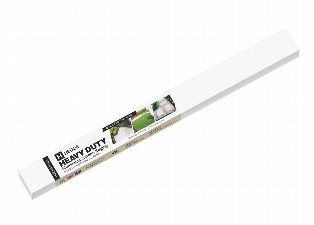 Hedge 100mm Aluminium Garden Edging - 2.9m