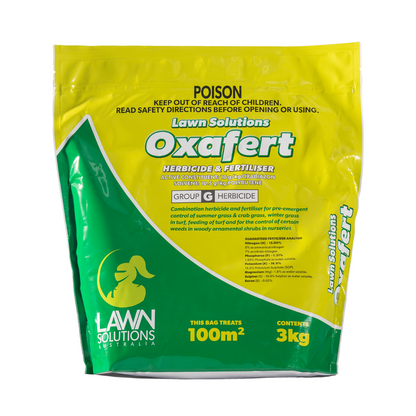 Lawn Solutions OxaFert Herbicide & Fertiliser