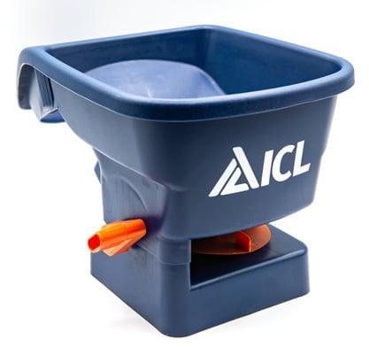ICL HandyPro professional hand-held rotary fertiliser and seed spreader