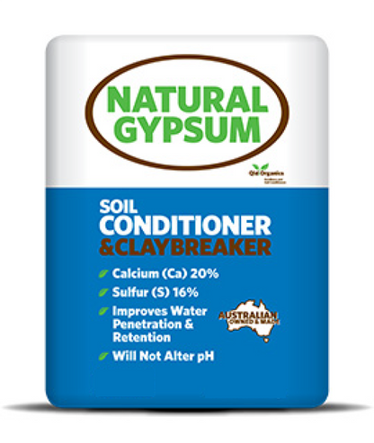 QLD Organics Gypsum Soil Conditioner 25kg